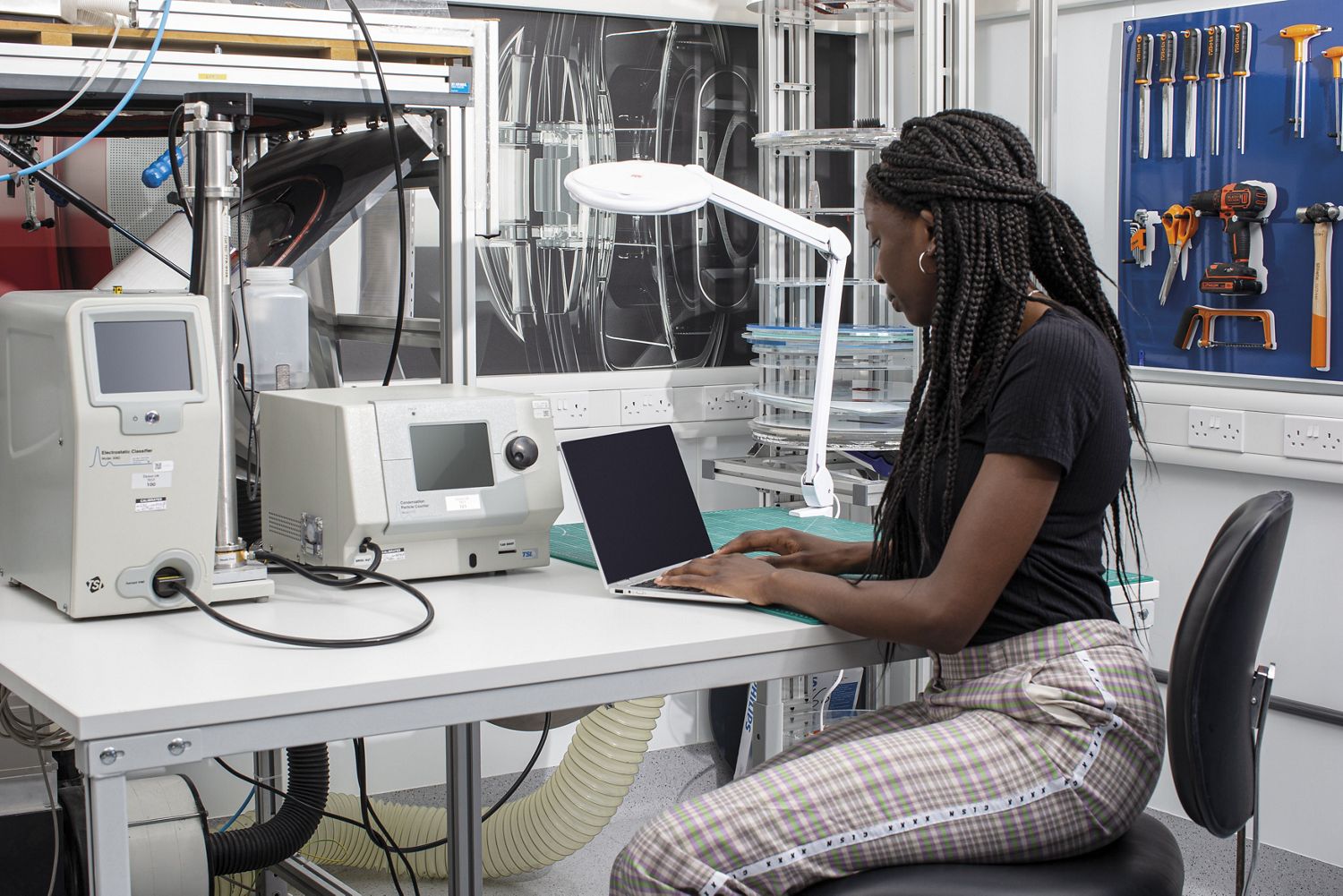 Students at the Dyson Institute.
